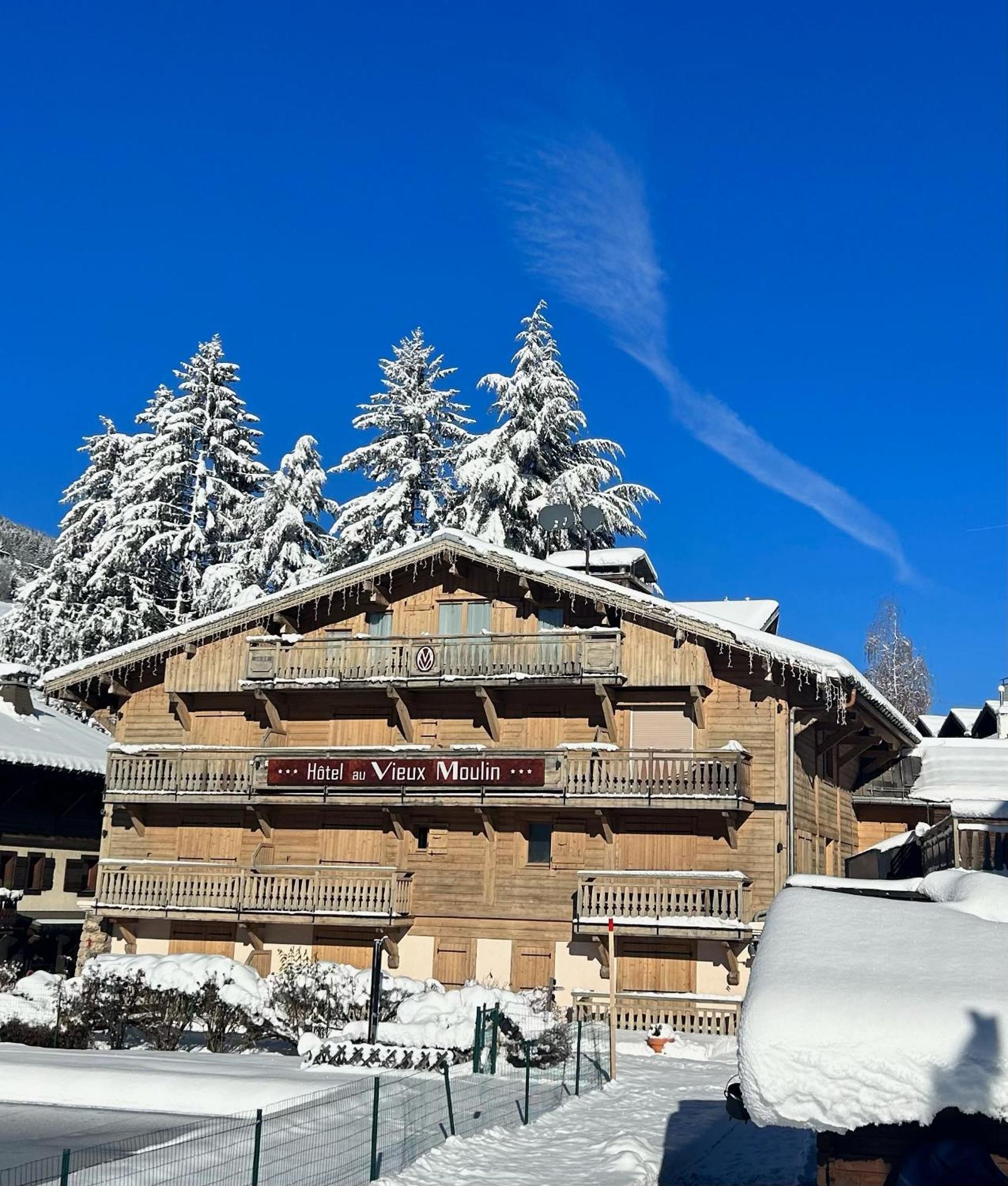 Au Vieux Moulin Hotel Megeve Luaran gambar