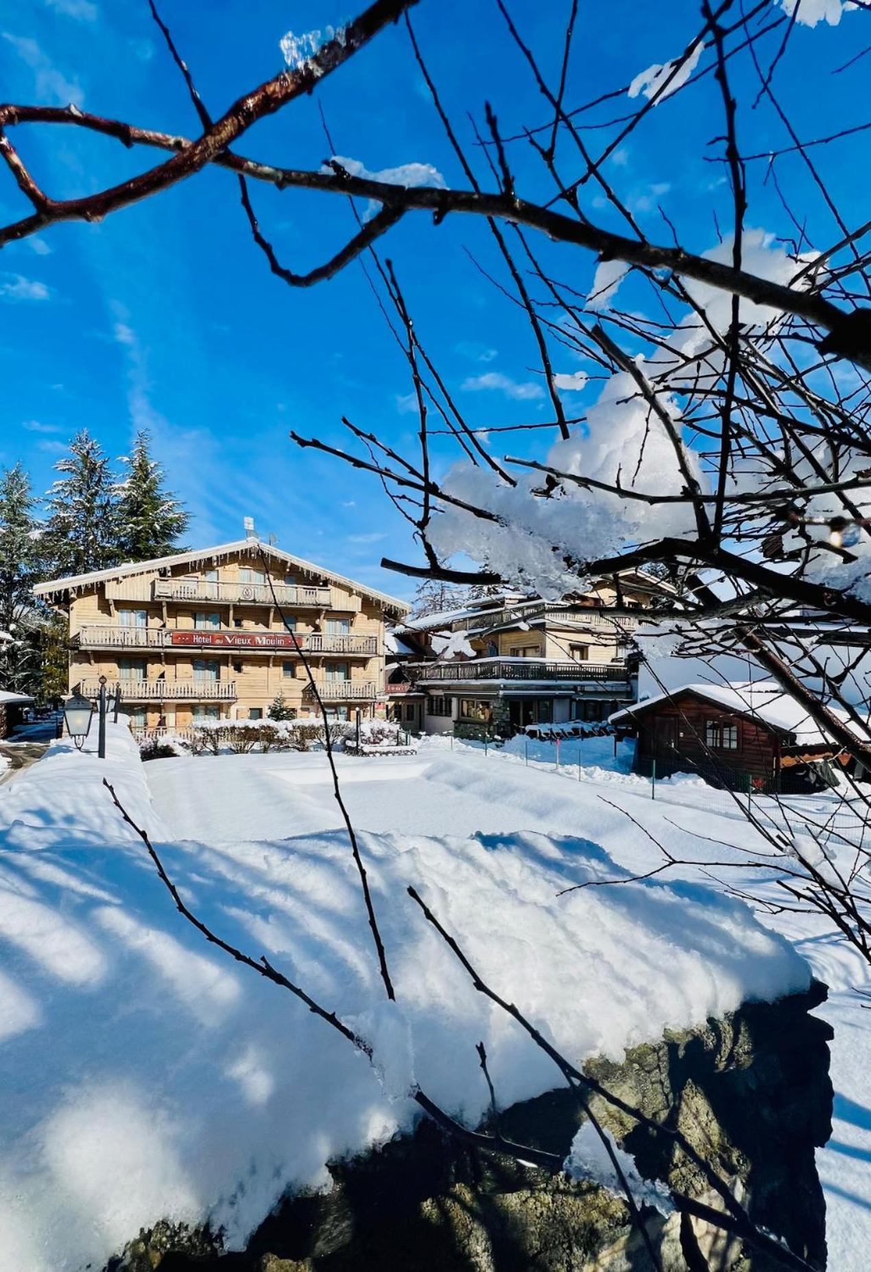 Au Vieux Moulin Hotel Megeve Luaran gambar